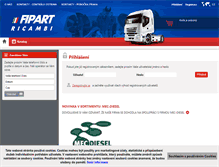 Tablet Screenshot of fipart.cz